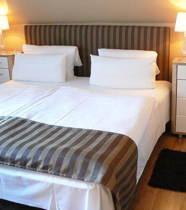 Unsere komfortablen Hotelbetten